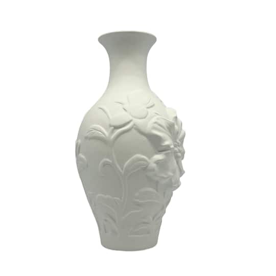 8" Tropical Flower DIY Ceramic Vase by Make Market®